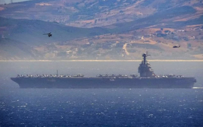 Найновіший авіаносець США Ford запустив "зворотній відлік" до удару по Ірану, - Defence Express